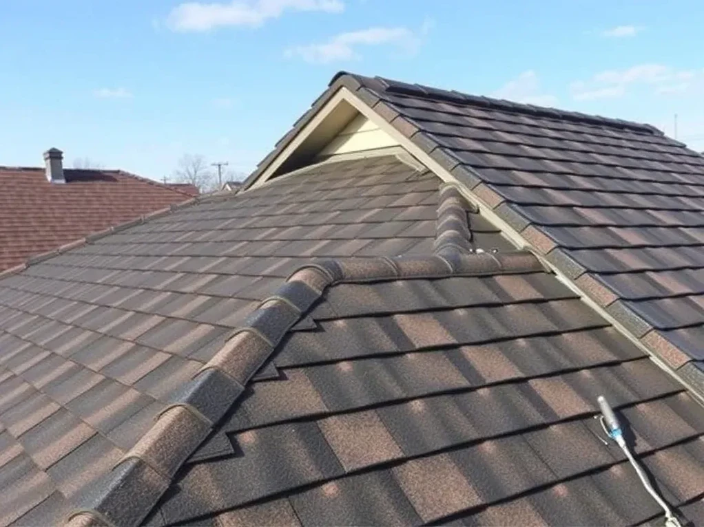 Roof repair completed